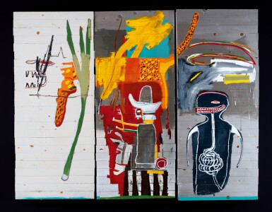 View full screen - View 2 of Lot 15. Jean-Michel Basquiat 尚・米榭・巴斯基亞 | Untitled 無題.