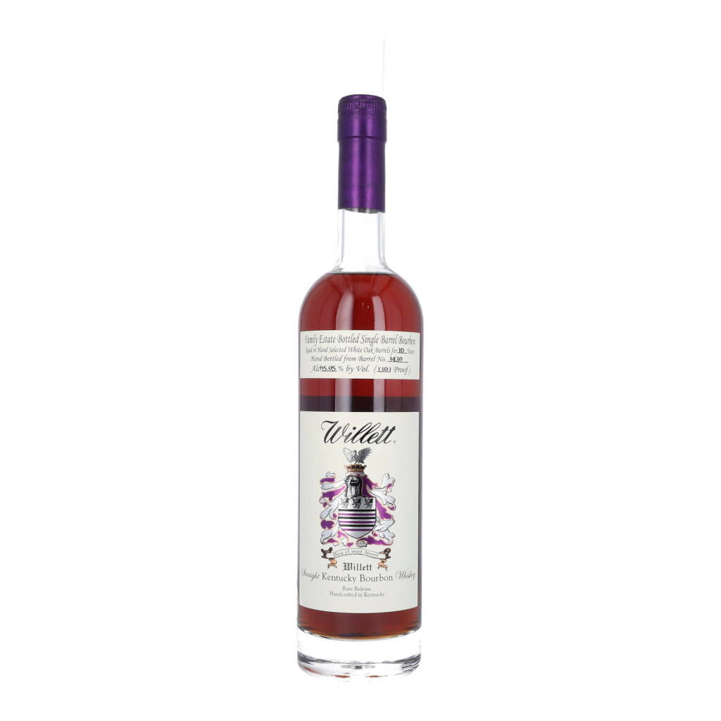 View full screen - View 1 of Lot 5469. Willett Family Estate Single Barrel Bourbon 10 Year Old 130.1 proof NV (1 BT75).