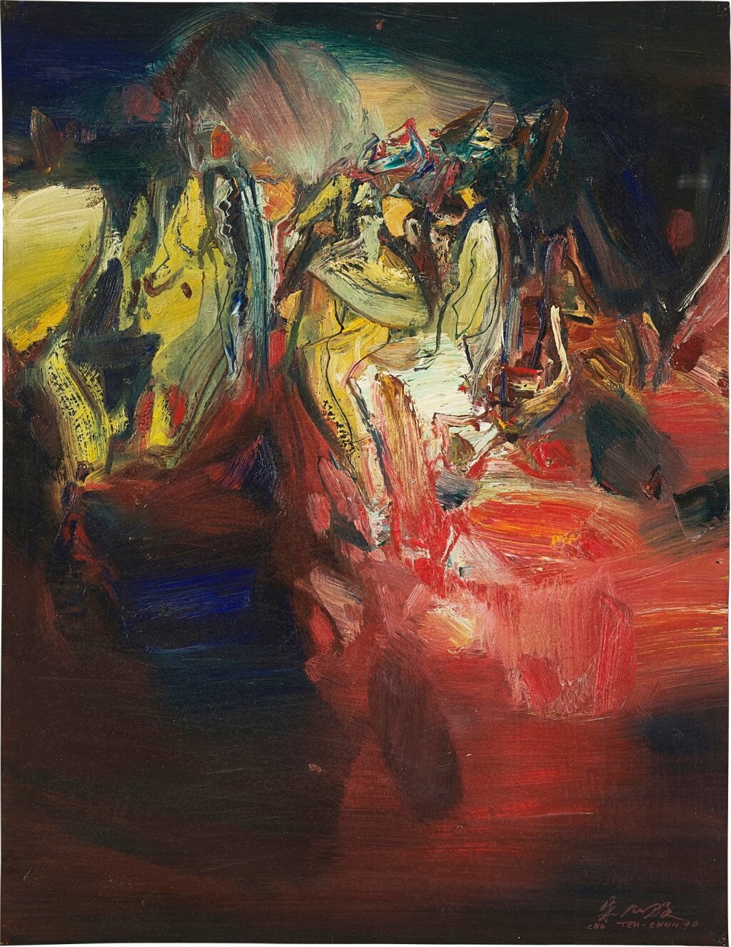 View full screen - View 1 of Lot 19. Chu Teh-Chun 朱德群 | Sans titre 無題.