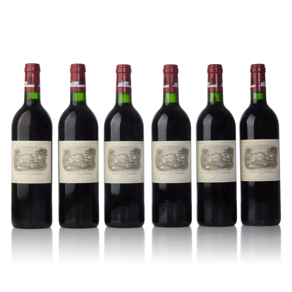 View full screen - View 1 of Lot 87. Château Lafite 1995 (6 BT).