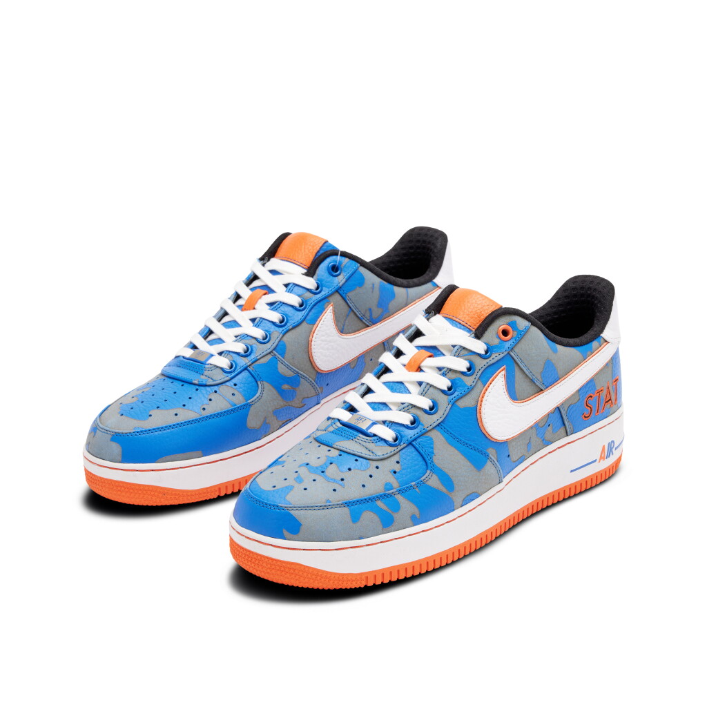 View full screen - View 1 of Lot 4. Amare Stoudemire x Nike Air Force 1 Bespoke ‘Always On’ | Size 12.