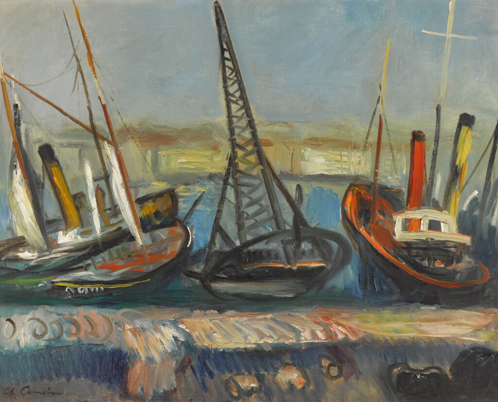 View full screen - View 1 of Lot 182. Remorqueurs dans le Port de Marseille, v.