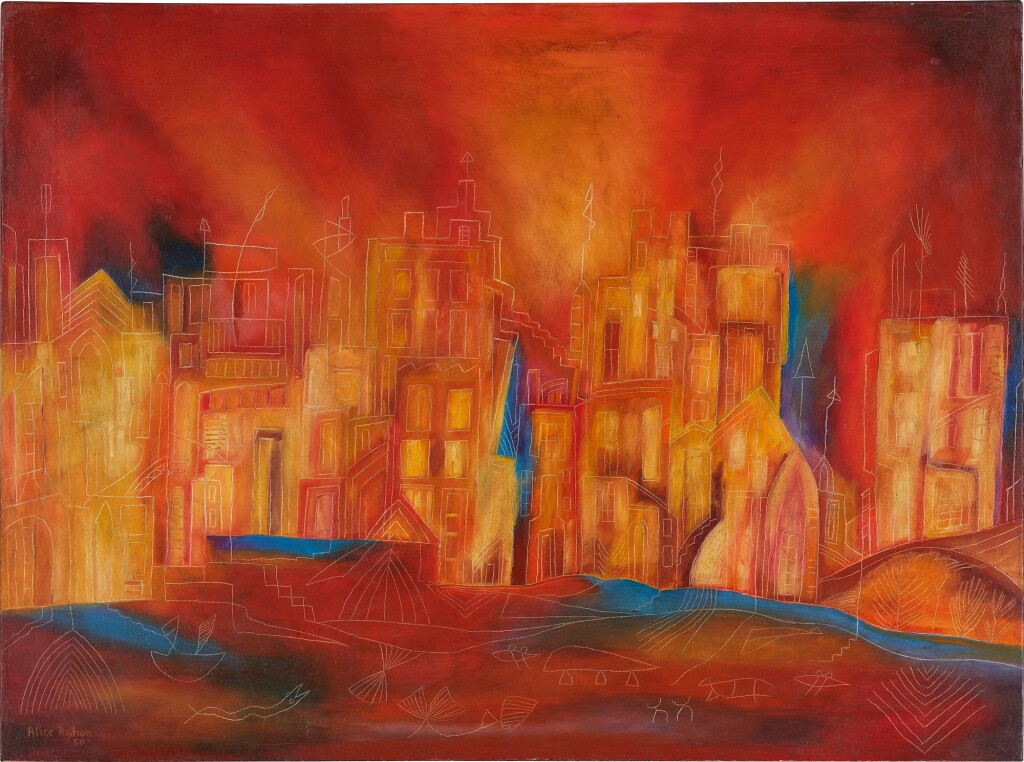 View full screen - View 1 of Lot 510. La Ville rouge.