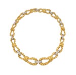 Gold and Diamond Necklace