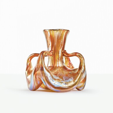View full screen - View 1 of Lot 57. LÖTZ | FOUR-HANDLED VASE.