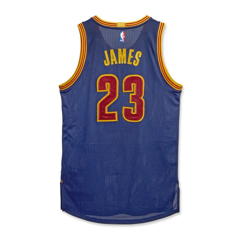 LeBron James Cleveland Cavaliers 2017 NBA Playoffs Game Worn Jersey Available For Immediate Sale