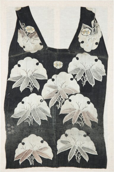 View full screen - View 1 of Lot 206. A Group of Six Kyōgen Theater Costumes | Ensemble de Six Costumes de Théâtre Kyōgen Japan, Edo Period | Japon, Époque Edo.