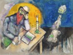 Après la lecture ou Homme lisant