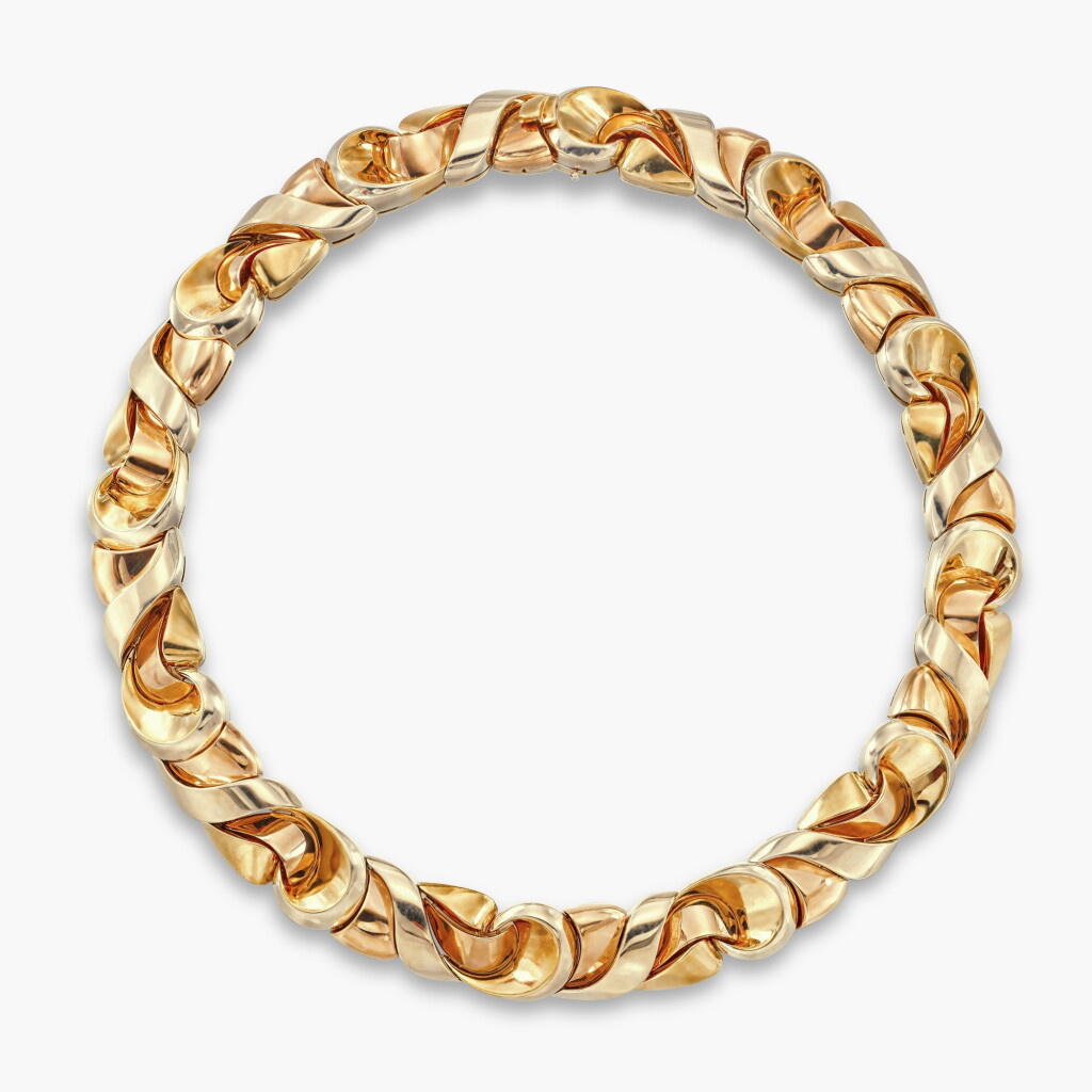 View full screen - View 1 of Lot 1301. Gold Necklace | K金 項鏈.
