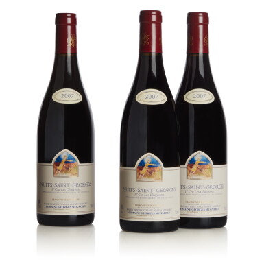 View full screen - View 1 of Lot 76. Mixed 2006 and 2007 Georges Mugneret Grand Cru and 1er Cru (4 BT).