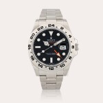 Explorer II '22 Special Air Service', reference 216570 Montre bracelet en acier avec date et indication 24h | Stainless steel wristwatch with date, 24-hour indication and bracelet Vers 2012 | Circa 2012