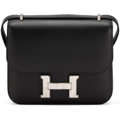 View full screen - View 1 of Lot 81. Limited Edition Black Monsieur Studio Disco Mini Constance 18 Palladium Hardware, 2021.