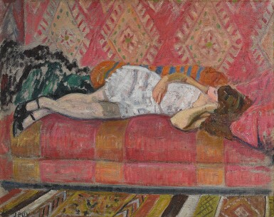 View full screen - View 1 of Lot 182. Femme endormie.