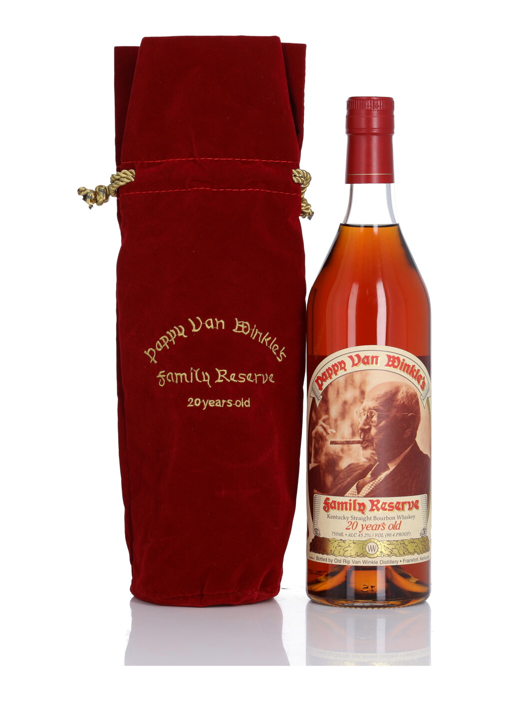 View full screen - View 1 of Lot 99. Pappy Van Winkle's 20 Year Old Family Reserve 90.4 Proof NV (1 Bottle 75cl).