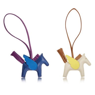 View full screen - View 1 of Lot 168. Milo Lambskin GriGri Rodeo Pegase PM Bag Charms.