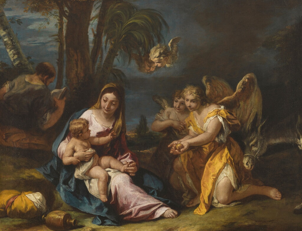 View full screen - View 1 of Lot 30. The Rest on the Flight into Egypt.