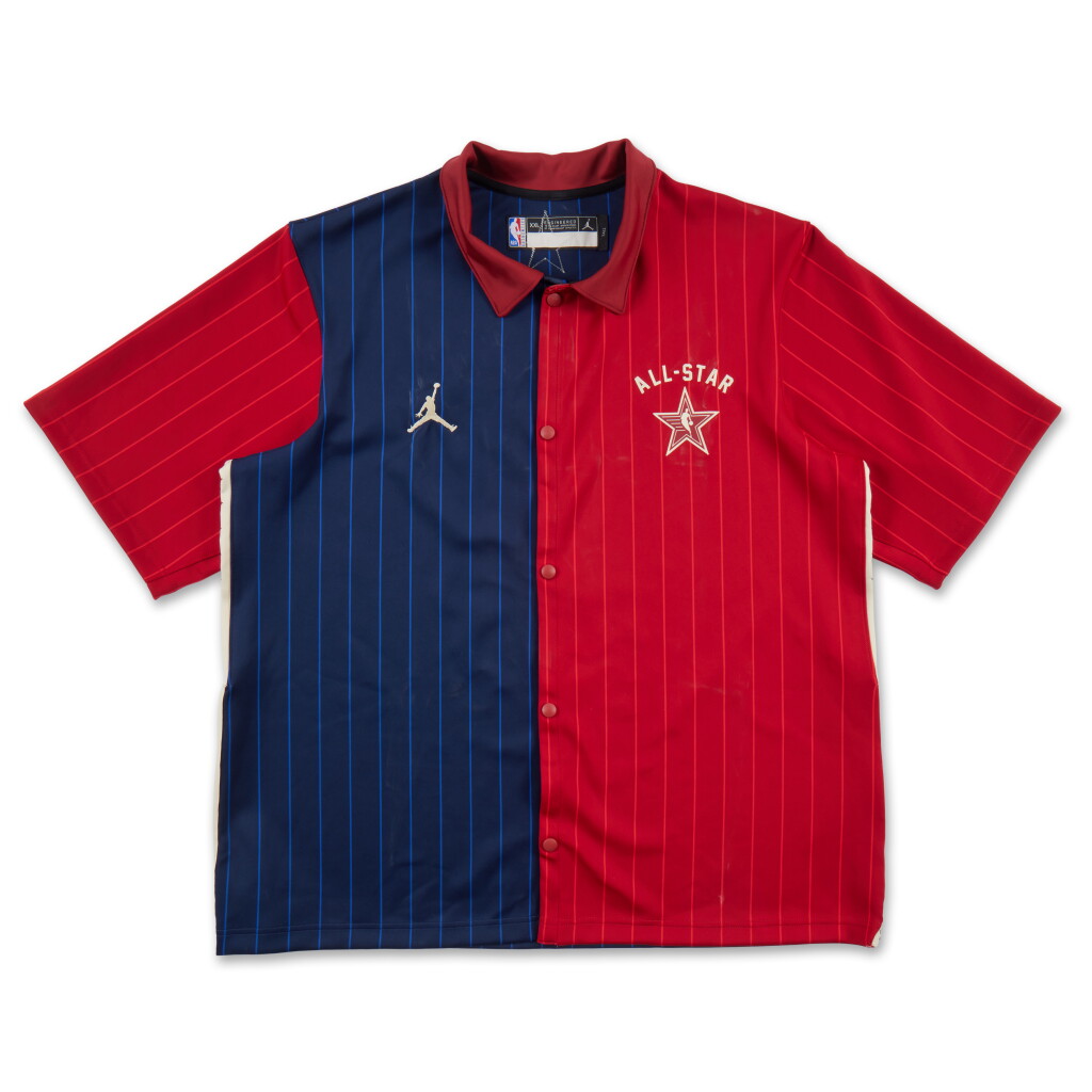 View full screen - View 1 of Lot 16. Anthony Edwards Game Worn ‘NBA All-Star Game’ Warmup Set .
