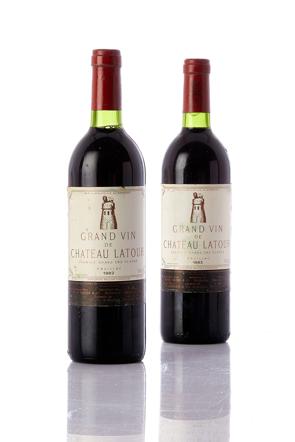 View full screen - View 1 of Lot 7390. Château Latour 1982 (4 BT).