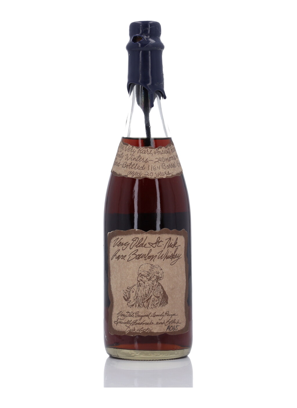 View full screen - View 1 of Lot 481. Very Olde St. Nick Rare Bourbon 20 Year Old 116.4 Proof NV (1 Bottle 75cl).
