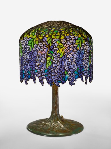 View full screen - View 1 of Lot 216. An Important "Wisteria" Table Lamp.
