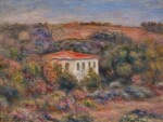 Maison dans un paysage