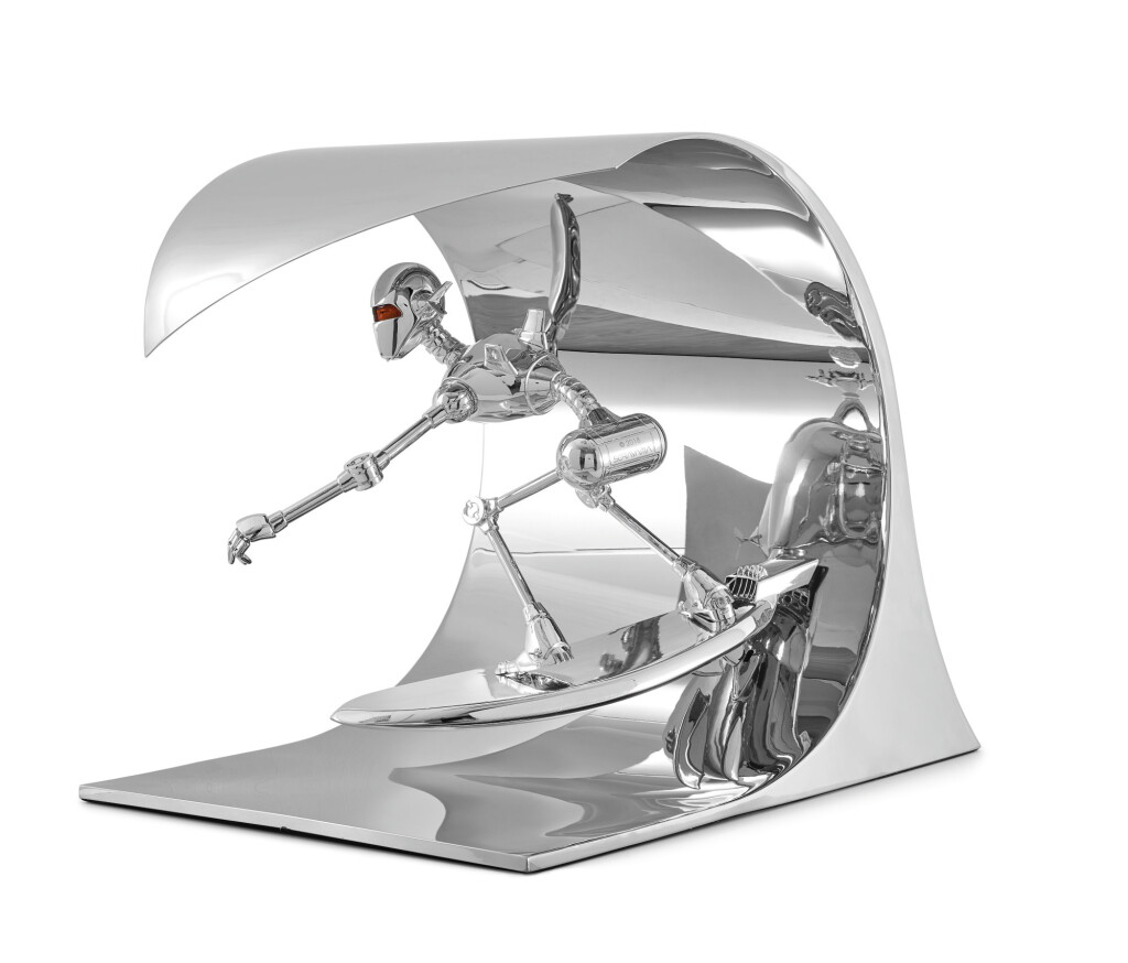 View full screen - View 1 of Lot 9543. HAJIME SORAYAMA 空山基 | CLASSIC ROBOT SURF 經典機器衝浪手.