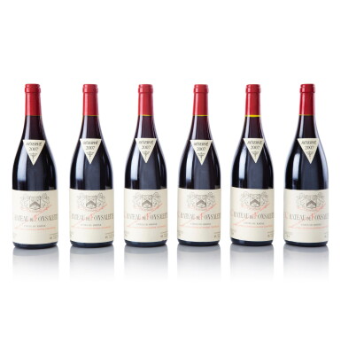 View full screen - View 1 of Lot 56. Château de Fonsalette 2007 (11 BT) .