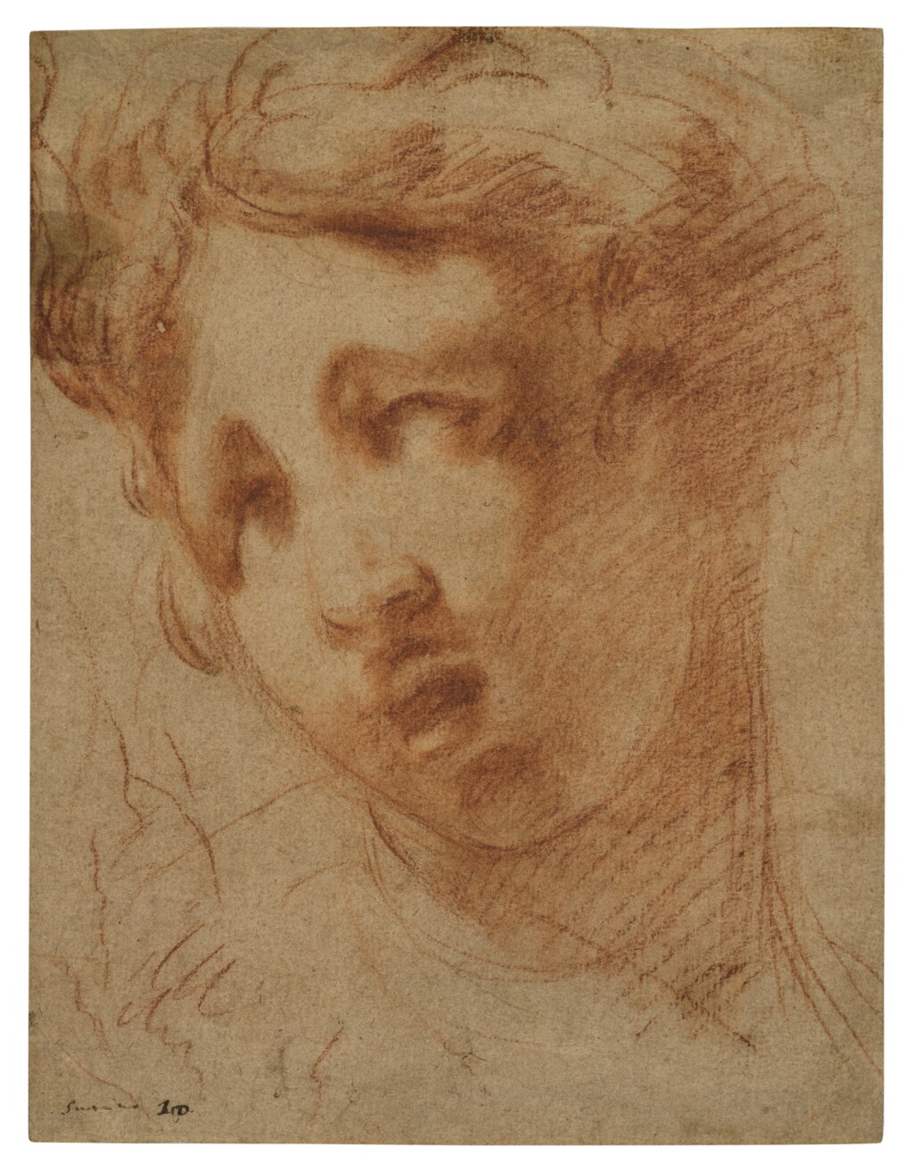 View full screen - View 1 of Lot 293. Head of a Youth.