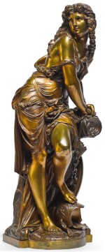 ALBERT-ERNEST CARRIER-BELLEUSE | L'AMAZONE CAPTIVE (THE CAPTIVE AMAZON)