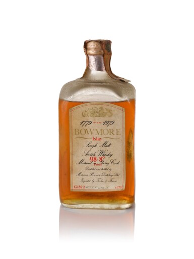 View full screen - View 1 of Lot 38. Bowmore Bicentenary 1779 to 1979 Fecchio and Frassa 56.2 abv NV .