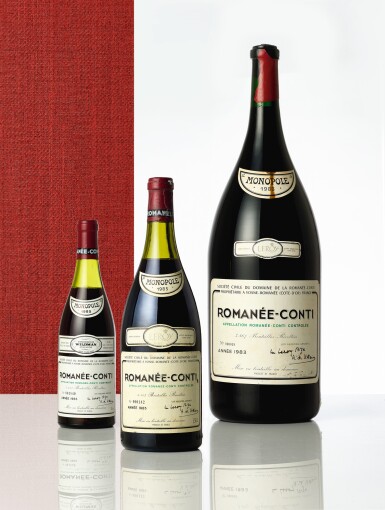 View full screen - View 1 of Lot 9157. Romanée Conti 1985 Domaine de la Romanée-Conti (3 BT).