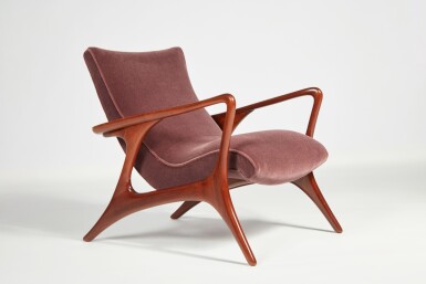 View full screen - View 1 of Lot 134. Vladimir Kagan, "Contour" Lounge Chair, Model No. 175E.