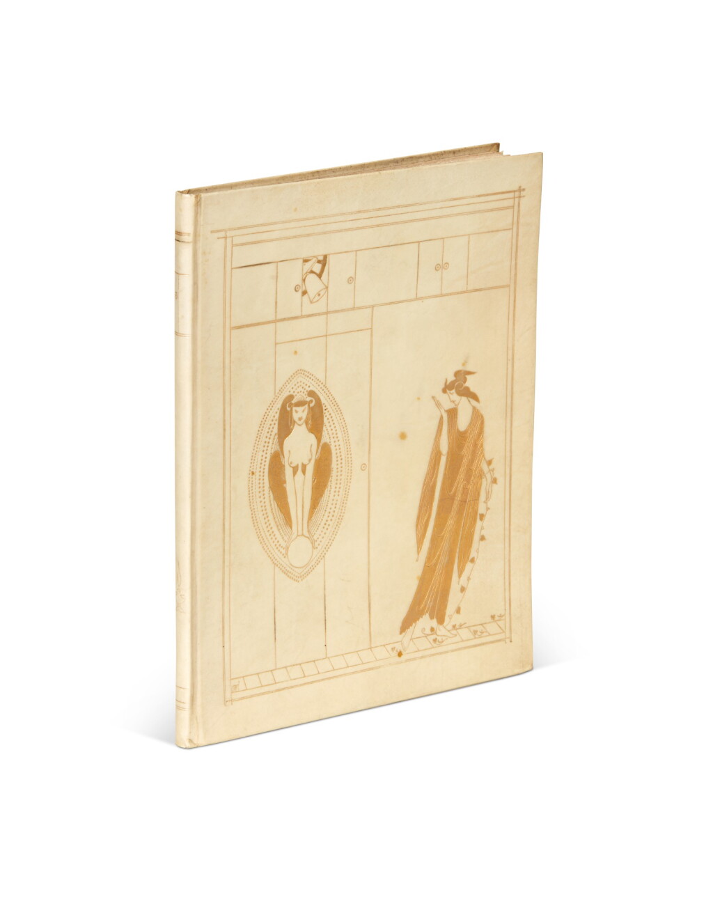 View full screen - View 1 of Lot 345. Oscar Wilde | The Sphinx, 1894, illustrated by Ricketts, original vellum gilt.