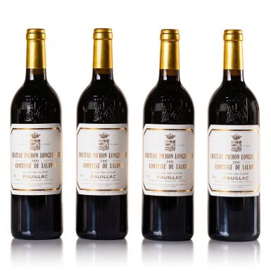 View full screen - View 1 of Lot 552. Château Pichon Longueville, Lalande 2000 (4 BT).