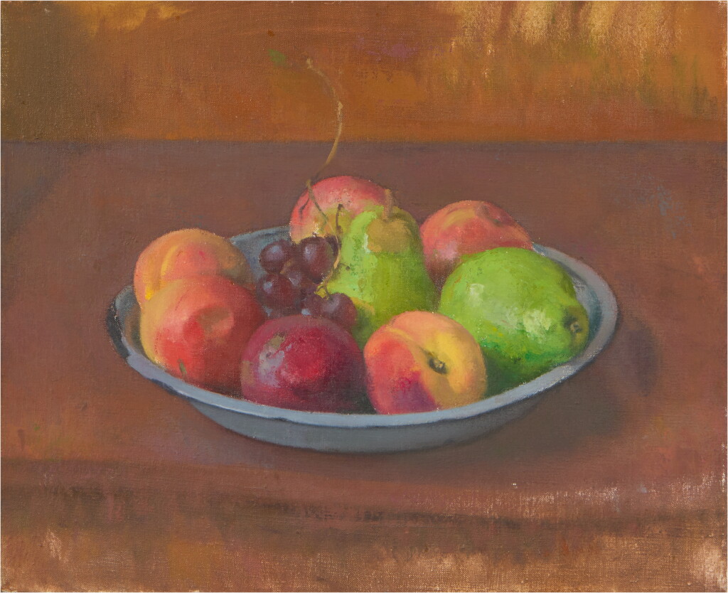 全螢幕檢視 - 查看669Still Life with Fruit in Blue Pie Tin的1