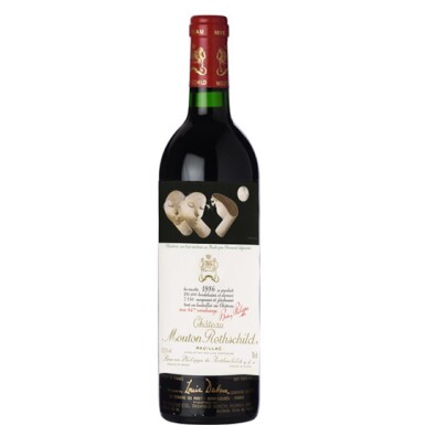 View full screen - View 1 of Lot 360. Château Mouton Rothschild 1986 (2 BT).