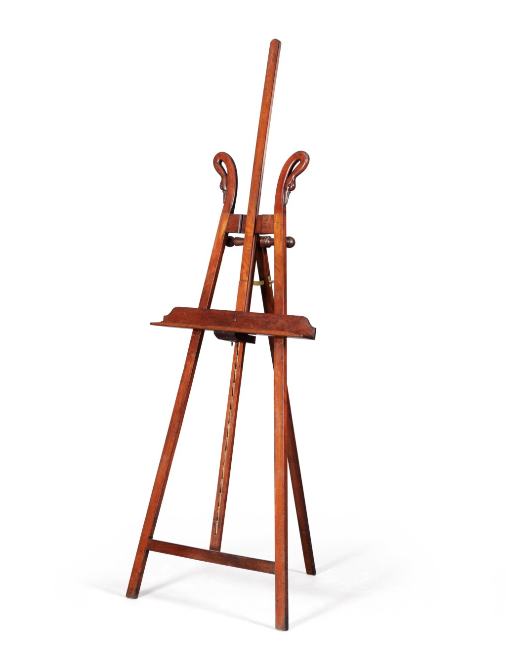 View full screen - View 1 of Lot 169. A mahogany easel, French Restauration, circa 1820 .