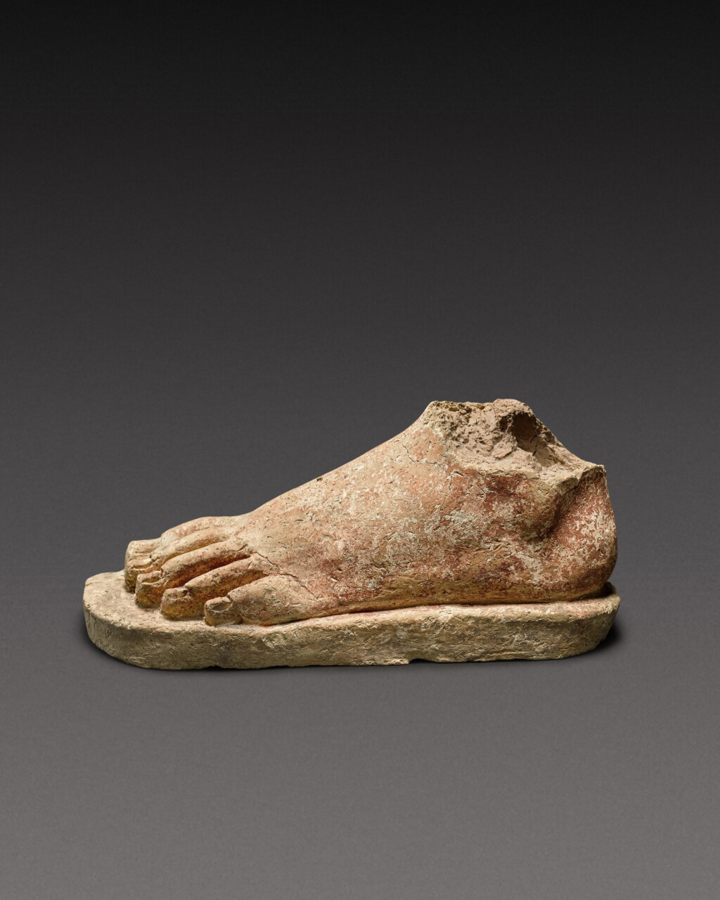 View full screen - View 1 of Lot 148. An Etruscan Terracotta Foot, circa 3rd/1st century B.C..