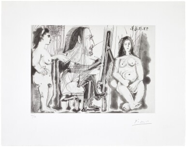 View full screen - View 1 of Lot 39. Dans l'atelier II (B. 1138; Ba. 1135).