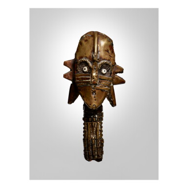 View full screen - View 1 of Lot 19. SANGO RELIQUARY FIGURE, GABON.
