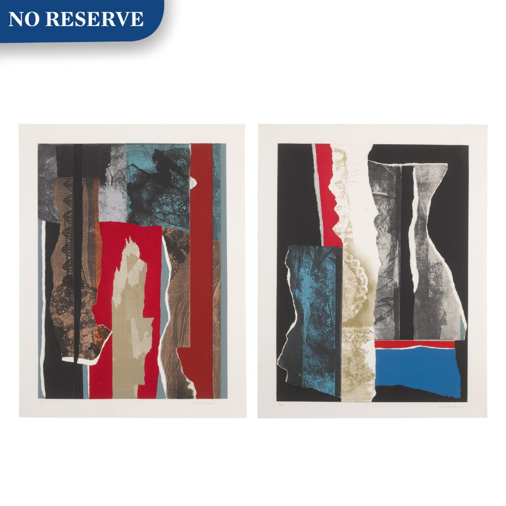 View full screen - View 1 of Lot 74. Reflections III & IV.