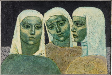 View full screen - View 1 of Lot 16. NURI IYEM | ÜÇ ELTILER (THREE SISTERS-IN-LAW).