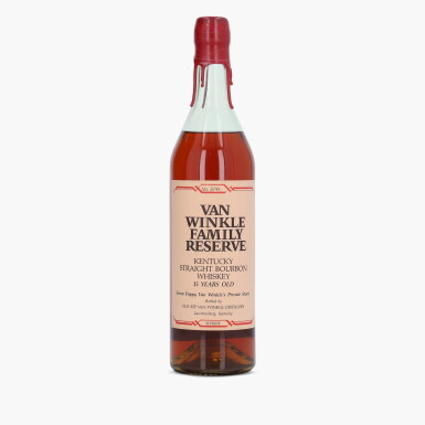 View full screen - View 1 of Lot 2160. Van Winkle 15 Year Old Family Reserve 'Private Stock' 90 Proof NV (1 Bottle 75cl).