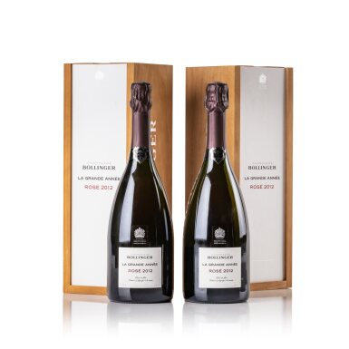 View full screen - View 1 of Lot 392. Bollinger Grande Année Rosé 2012 (2 BT).
