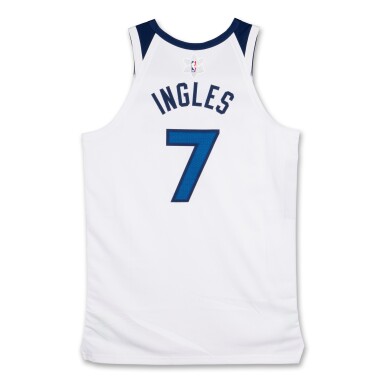 View full screen - View 1 of Lot 25. Joe Ingles ‘Christmas Day’ Minnesota Timberwolves 2025-2026 Game Issued Association Edition Jersey .