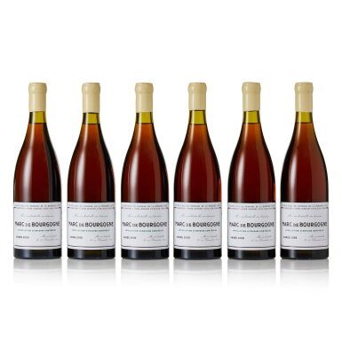 View full screen - View 1 of Lot 621. Marc de Bourgogne 2000 Domaine de la Romanée-Conti (6 BT70).