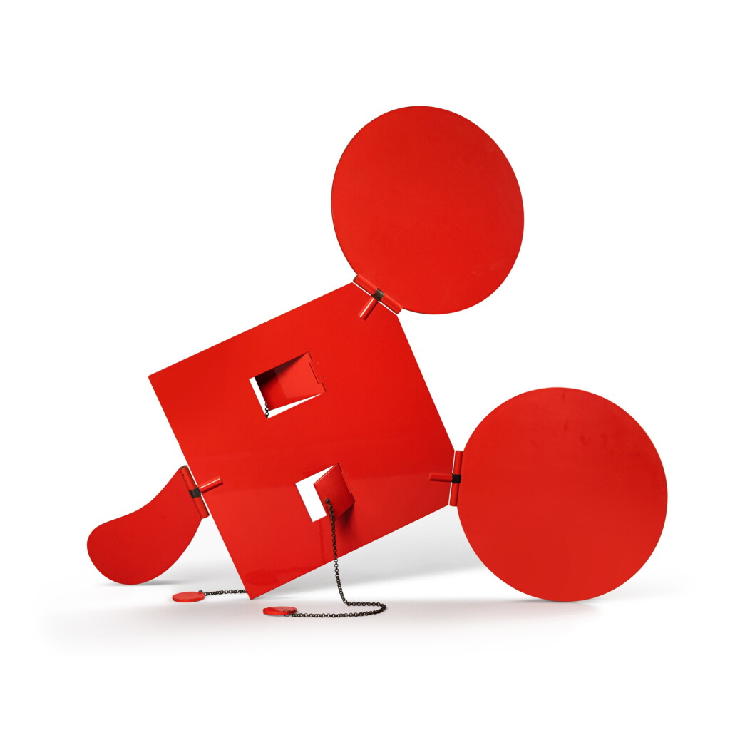 View full screen - View 1 of Lot 188. Geometric Mouse, Scale B (Red).