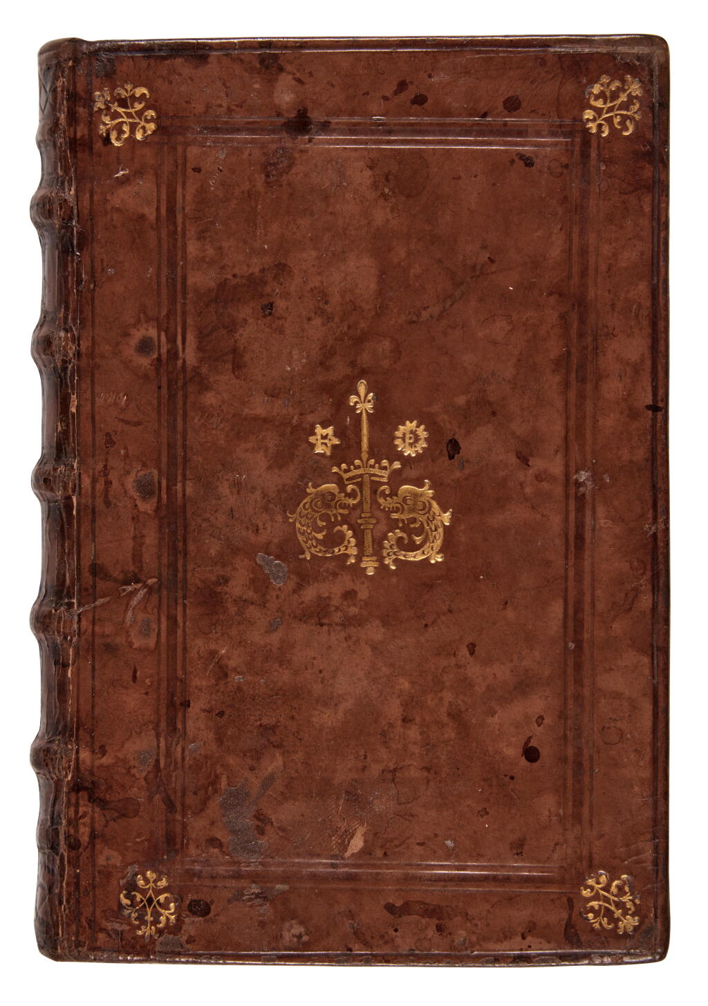 View full screen - View 1 of Lot 53. Bonifacius VIII, Sextus Decretalium Liber, Paris, 1541, contemporary calf gilt.