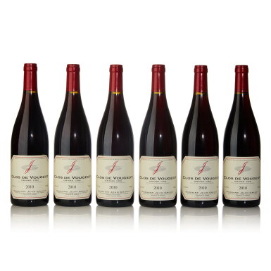 View full screen - View 1 of Lot 192. Clos de Vougeot 2010 Jean Grivot (6 BT).