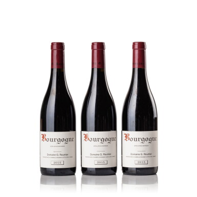 View full screen - View 1 of Lot 1560. Bourgogne Rouge 2015 Domaine Georges Roumier (3 BT).